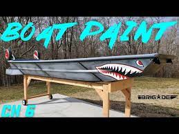 jon boat paint job aluminum boat