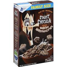 count chocula cereal chocolatey with