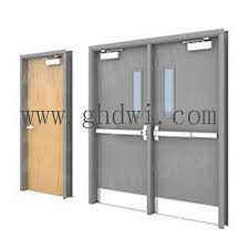 Ul Security Steel Fire Resistant Door