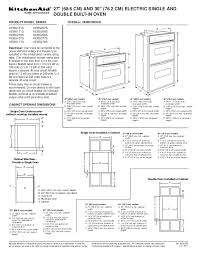 kitchenaid wall oven user manual