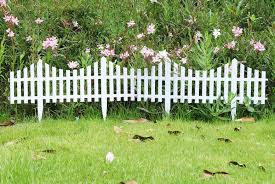 4pk Picket Fence Lawn Edging Deal Wowcher