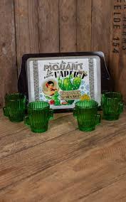 4 shot glasses set with tray mexico