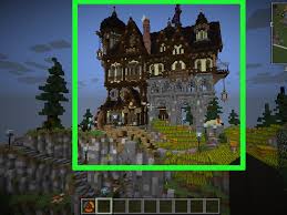 a castle in minecraft