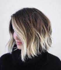 The simple layers in this cut work perfectly with barely there balayage highlights. Ombre For Short Hair Best Of Ombre Short Hairstyles 2018 Trend Ombre Hair Colours Short Haircut Short Ombre Hair Short Hair Balayage Blonde Ombre Short Hair