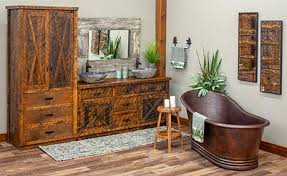 Log Cabin Bathroom Furniture And