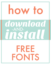 Download Fonts For Cricut And Silhouette Craftables