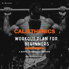 challenge yourself with this 6 month calisthenics beginner workout plan