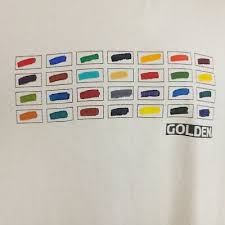 Golden Artist Colors T Shirt Art Tee