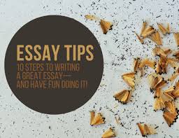 essay tips 10 steps to writing a great