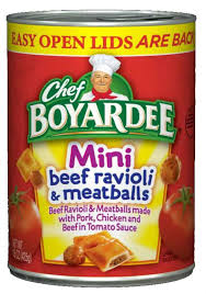 chef boyardee mini beef ravioli