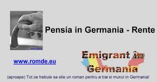 Exemplu calcul pensie 2018 legi avute in vedere la calculul pensiei 2018 aici. Emigrant In Germania 4 7 Pensia In Germania Rente