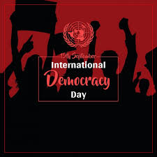 International day of democracy 15 september engaging youth on democracy. International Democracy Day Template Postermywall