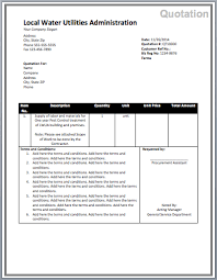 Managed Services Managed Services Quote Template