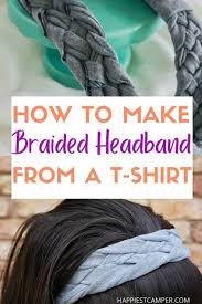 no sew braided headband tutorial