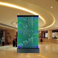 Vertical Green Acrylic Bubble Wall