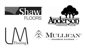 hardwood flooring vendors logos