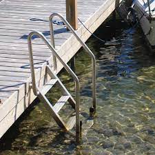 shallow water stairs for docks the