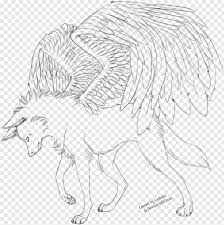 Learn how to draw wolf with wings pictures using these outlines or print just for coloring. Coloring Pages Wolf With Wings Lineart Png Download 810x816 3536349 Png Image Pngjoy