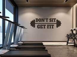 Gym Wall Decor Gym Wall Decal