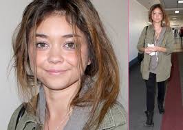 Looking like she may have just had a long night, Sarah Hyland arrived to catch a flight at LAX Airport on Wednesday (April 17). - sarah-hyland-041713sp
