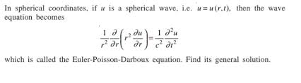 Answered In Spherical Coordinates If
