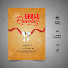 grand opening ceremony template