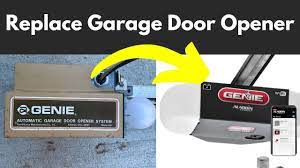 install a genie garage door opener