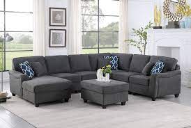 Sectional Sofa Chaise And Ottoman 89125
