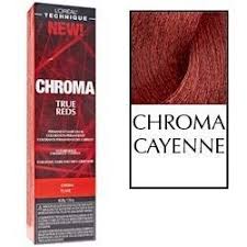 Loreal Chroma True Reds Cayenne 1 74oz True Red Red Beauty