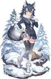 Gray wolf anime