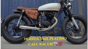 honda tmx155 platino cafe racer build