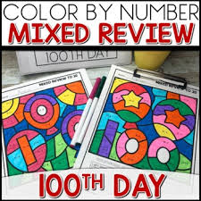 Celebrate the 100th day of school with this 4 page printable that contains coloring sheets, would you rather activity, search and find activity and an all about me on my 100th day activity. 100th Day Coloring Sheet Worksheets Teaching Resources Tpt