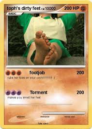 Pokemon toph s dirty feet