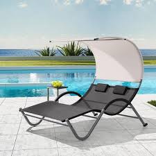 Patio Double Outdoor Chaise Lounge