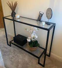 Glass Console Table Chb Engineering