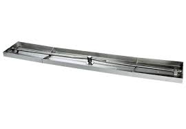 Linear Gas Fire Pit 96 Inch