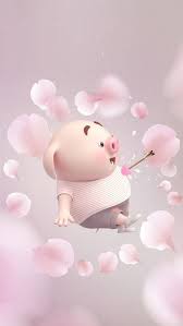 cartoon pink pig kawaii cute pigs hd