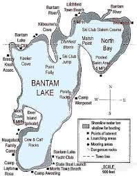Bantam Lake Fishing Spot Ct Fish Finder