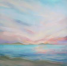 Ocean Tranquility Large Abstract Oil