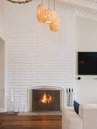 Painted Brick Fireplace Ideas