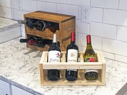 Wood Wine Holder Stacks S And