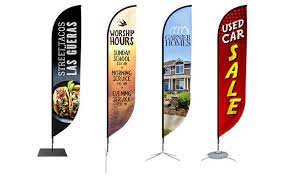 custom feather flag banners signs com