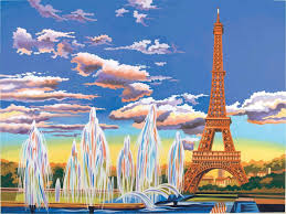 Reeves Reeves Painting By Numbers Eiffel Tower