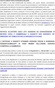 Convenzione europea sulla notificazione all'estero dei documenti in materia amministrativa (strasburgo 24.11.1977), di cui sia italia è parte. Guida Alla Notifica All Estero Degli Atti Giudiziari Ed Extragiudiziari In Materia Civile E Commerciale Pdf Download Gratuito