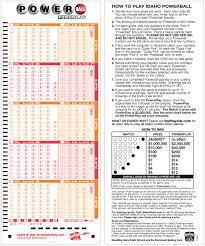 Please note that the answers on this page are based on the last 100 draws if. Sample Powerball Ticket