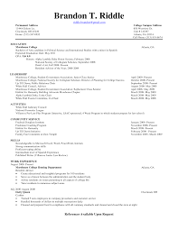 Sample Chronological Resume Template   Free Resumes Tips Template net    Awesome Resume Outline Example Free Templates    