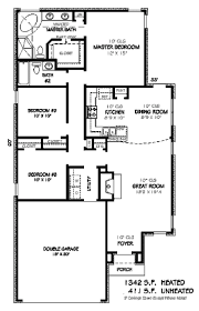 Brick Frame House With A 2 Car Garage