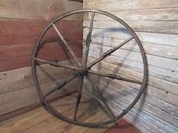 Antique Vintage Wooden Spoke Wheel