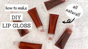 how to make lip gloss all natural