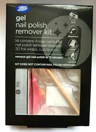 boots gel nail polish remover kit 4 way